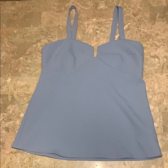 Zara Light Blue Women's Top - Picture 1 of 9